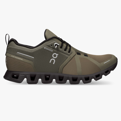 On Cloud 5 Waterproof Olive/Black Women On Cloud 5 Waterproof Olive/Black Women