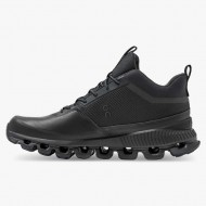 On Cloud Hi Waterproof All Black Women