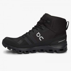 On Cloudrock Waterproof All Black Men