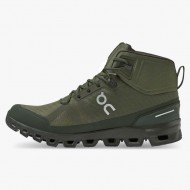 On Cloudrock Waterproof Jungle/Fir Men