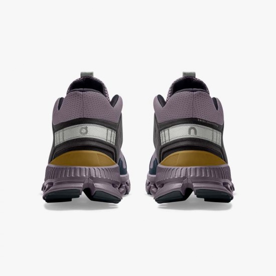 On Cloud Hi Edge Pebble/Lilac Women