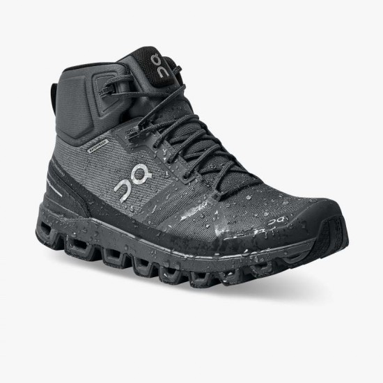 On Cloudrock Waterproof Rock/Eclipse Men