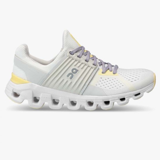 On Cloudswift White/Limelight Women